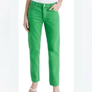 Frame Le Slouch Green Women's Jeans